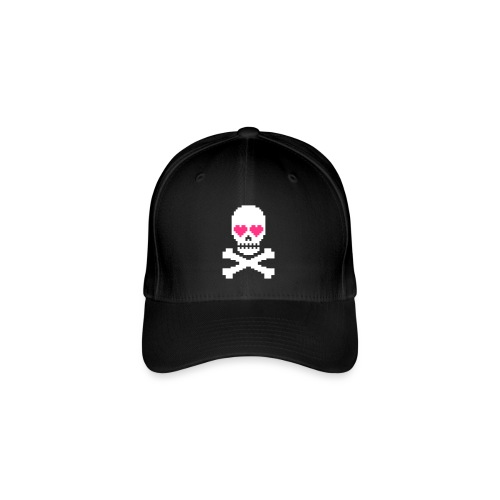 Skull Love - Flexfit baseballcap