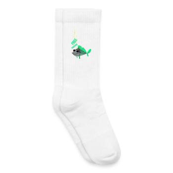 Piercing gratuit - Chaussettes de tennis bio enfant - blanc - Droite