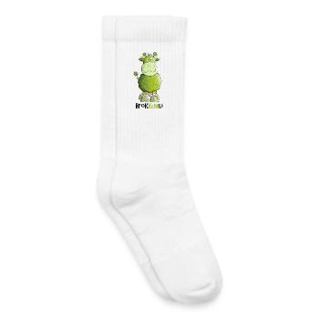 Brokkuhli - Kinder Tennissocken - Weiß - Rechts