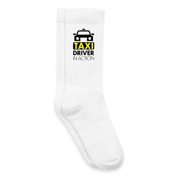 taxi - Kids Tennis Socks - white - Right