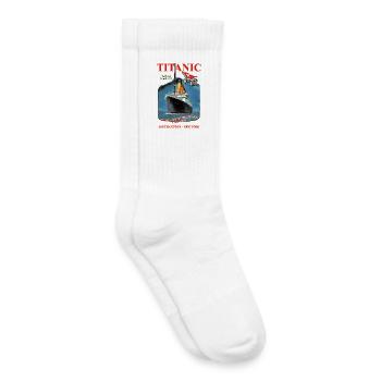 TITANIC Liner Kreation Louis RUNEMBERG © Adagp - Kinder Tennissocken - Weiß - Rechts