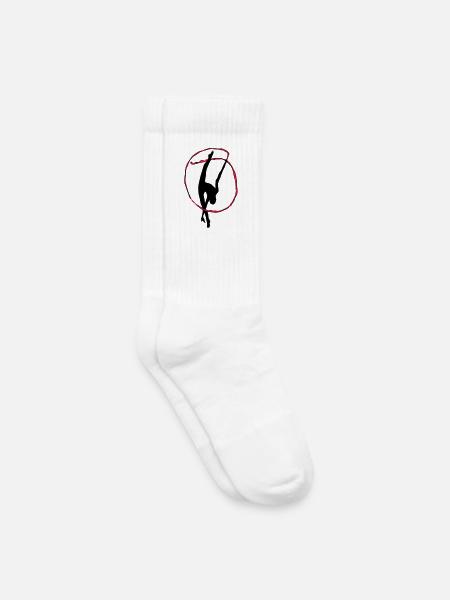 Rhythmische Sportgymnastik - Kinder Tennissocken - Weiß