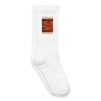 WINDOWS ART LOUIS RUNEMBERG ADAGP - Chaussettes de tennis bio enfant - blanc - Droite