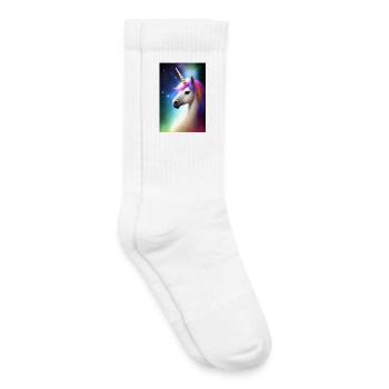 Einhorn - Kinder Tennissocken - Weiß - Rechts