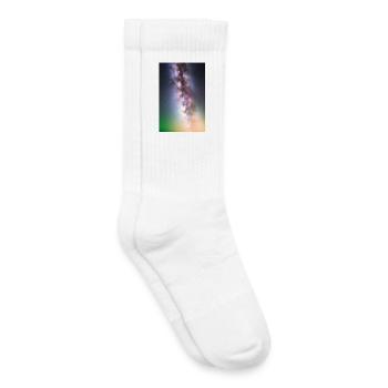 Weltall und Planeten - Kinder Tennissocken - Weiß - Rechts
