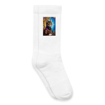 Master cat 2 - Kids Tennis Socks - white - Right