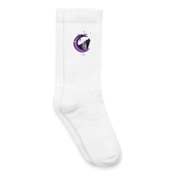 Fee auf dem Mond - Kinder Tennissocken - Weiß - Rechts