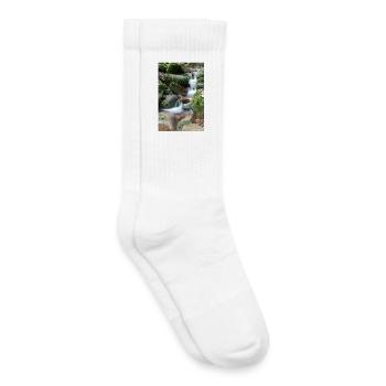 WALDBACH NAGOLDTAL - Kids Tennis Socks - white - Right