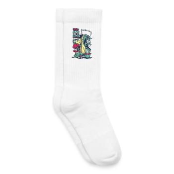 Monsters - Kids Tennis Socks - white - Right