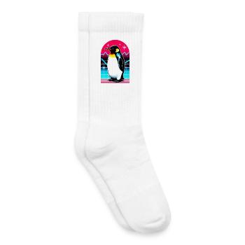 Pinguin - Kinder Tennissocken - Weiß - Rechts