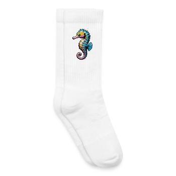 Seepferdchen - Kinder Tennissocken - Weiß - Rechts