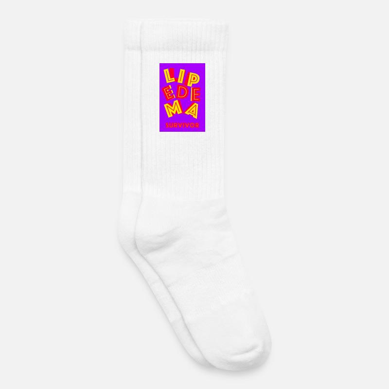 Lipedema Survivor - Kinder Tennissocken - Weiß