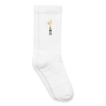 Make a Wish - Good Luck - Gifts for You - Kids Tennis Socks - white - Right