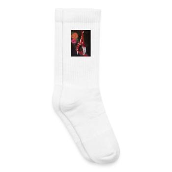 Aerial Silks and Splits: Roses - Kinder Tennissocken - Weiß - Rechts