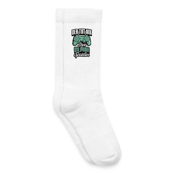 Der tut nix der will nur Spielen Gamer - Kinder Tennissocken - Weiß - Rechts