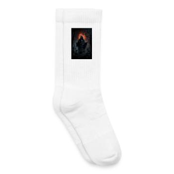 Wraith of the Blood Moon - Kids Tennis Socks - white - Right