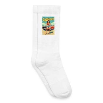 California Dream Cruise R07 - Kids Tennis Socks - white - Right