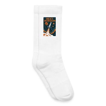 Next horizon Rocket launch - Kids Tennis Socks - white - Right