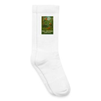 T-Shirt Corcovado Park, Costa Rica - Kinder Tennissocken - Weiß - Rechts