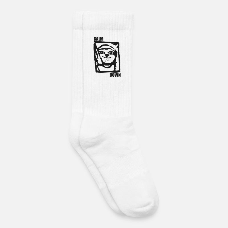 CalmDown - Kinder Tennissocken - Weiß