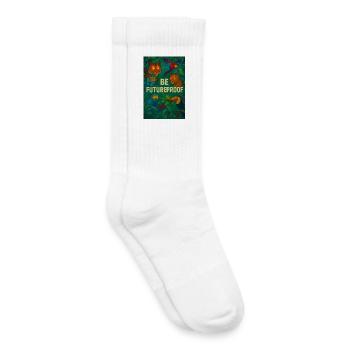 Be future-proof - Kids Tennis Socks - white - Right