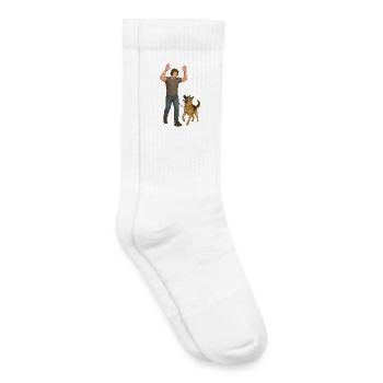 Unterwegs - Kinder Tennissocken - Weiß - Rechts