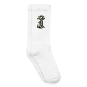 Wurzelhaus der Einsamkeit - Kinder Tennissocken - Weiß - Rechts
