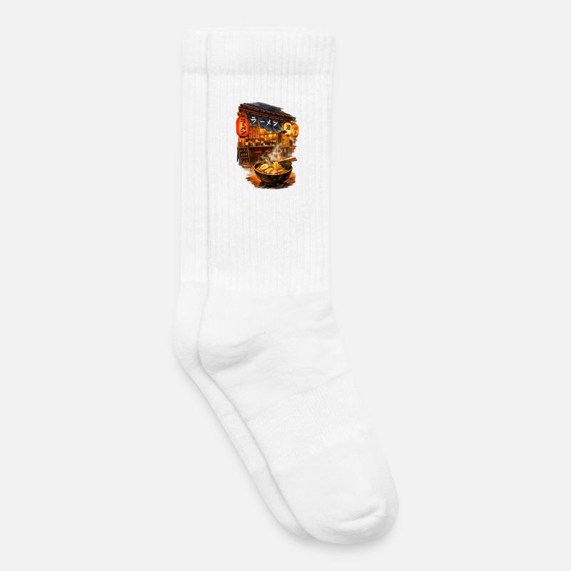 Ramen is Life - Kinder Tennissocken - Weiß