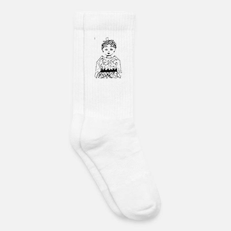 Sakura - Kinder Tennissocken - Weiß