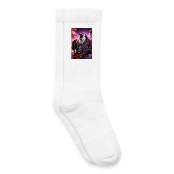 RockyZoo3 - Kids Tennis Socks - white - Right