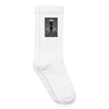 Dotgrid LED Suit - Kids Tennis Socks - white - Right