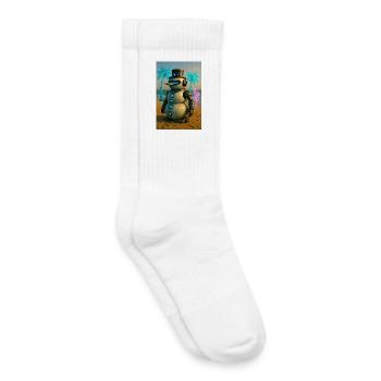 RockyZoo27 - Kids Tennis Socks - white - Right