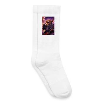 RockyZoo33 - Kids Tennis Socks - white - Right