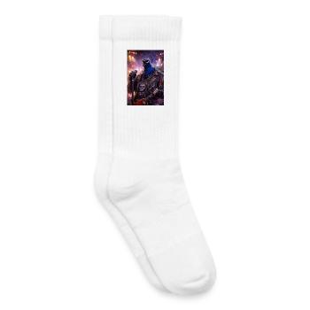 RockyZoo41 - Kids Tennis Socks - white - Right