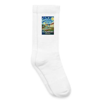 Klagenfurt, Österreich - Kinder Tennissocken - Weiß - Rechts