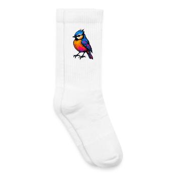 Pop Art: The Burst in Color - Kids Tennis Socks - white - Right