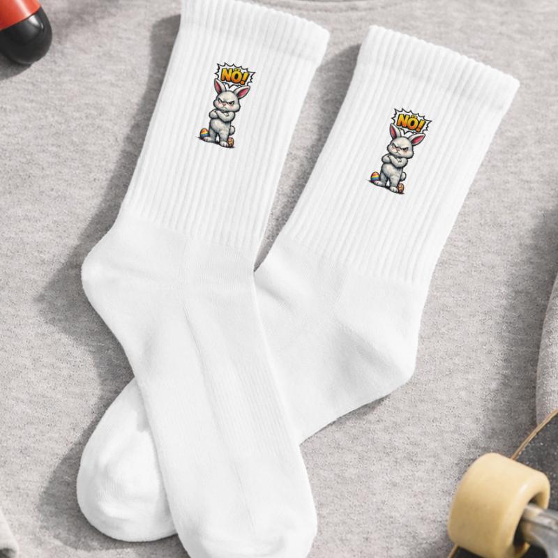 Lower Austrian Bunny Comic Easter Gift Kids Tennis Socks