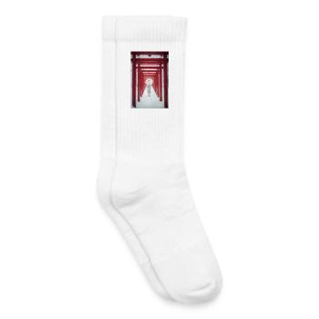 Red Torii Snowpath Kimono - Chaussettes de tennis bio enfant - blanc - Droite