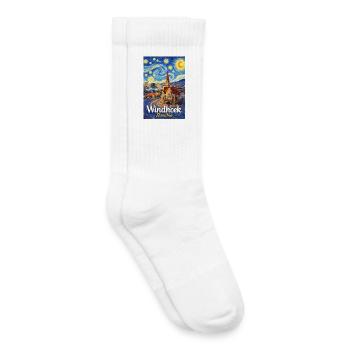 Windhoek, Namibia - Kids Tennis Socks - white - Right