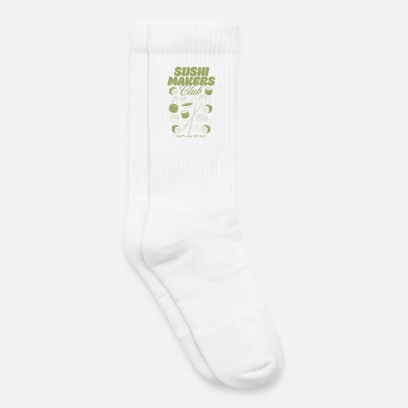 Sushi Makers Club - Kinder Tennissocken - Weiß