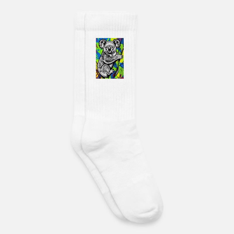 Koala - Kinder Tennissocken - Weiß