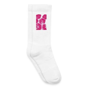 ZITRUSFRÜCHTE - Kinder Tennissocken - Weiß - Rechts