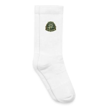 Nen scheiß muss ich Eule Büro Spruch - Kinder Tennissocken - Weiß - Rechts