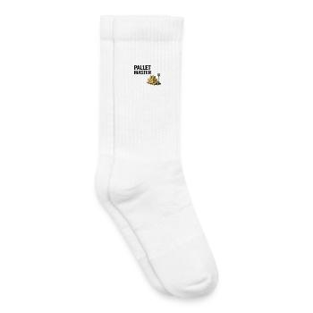 Maître palette : Élévateur d’entrepôt - Chaussettes de tennis bio enfant - blanc - Droite