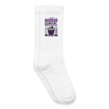 Horror Marathon Watch Yours - Kids Tennis Socks - white - Right