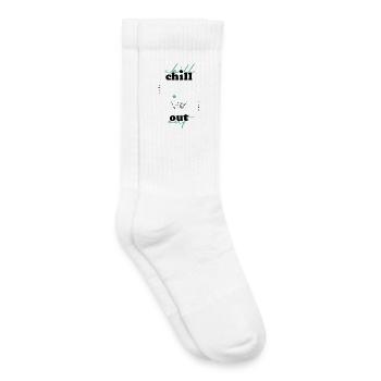 Chill Out  - Kinder Tennissocken - Weiß - Rechts