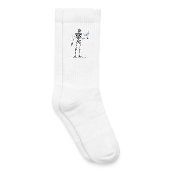THE JOURNEY - Kids Tennis Socks - white - Right
