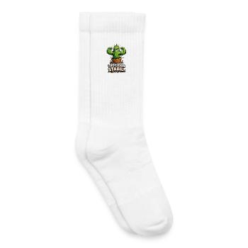 Funny Cactus Trotzdem Stabil - Kinder Tennissocken - Weiß - Rechts