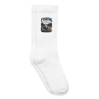 Angling - Kids Tennis Socks - white - Right