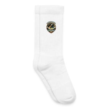 Follow Your Dreams Rocket - Kids Tennis Socks - white - Right